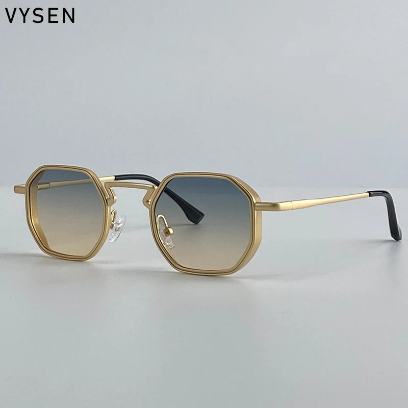 Óculos de Sol Vysen Statement em Metal Masculino| Design Polígono | BOLDMAN