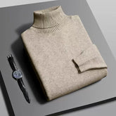 Suéter Masculino Gola Alta Slim – Malha Anti-Pilling - BOLDMAN