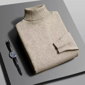 Suéter Masculino Gola Alta Slim – Malha Anti-Pilling - BOLDMAN