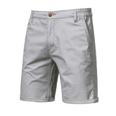 Bermuda Masculina de Sarja | Bolsa Faca Cinza-Claro | Bold Man™