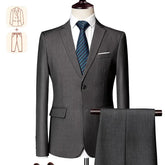 Costume Masculino Cinza Super Slim em Poliviscose | BOLDMAN