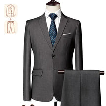 Costume Masculino Cinza Super Slim em Poliviscose | BOLDMAN