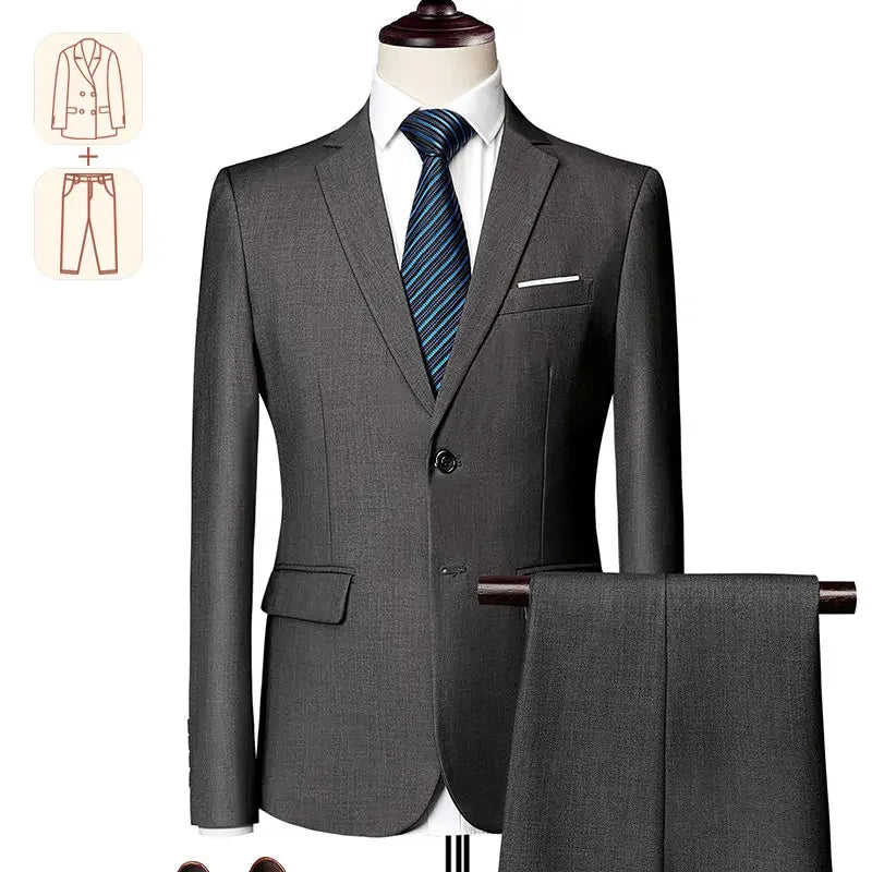 Costume Masculino Cinza Super Slim em Poliviscose | BOLDMAN
