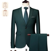 Costume Masculino Verde Escuro Super Slim em Poliviscose | BOLDMAN