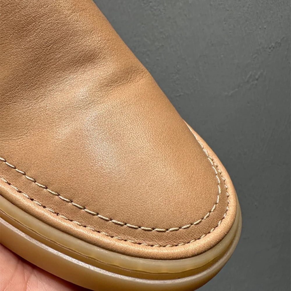 Sapato Masculino de Couro Genuíno e Antiderrapante - BOLDMAN