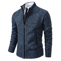 Casaco de Lã com Zíper | Cardigan Masculino de Inverno | BOLDMAN