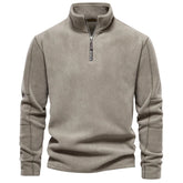 Jaqueta Masculina AIOPESON de Lã Grossa com Zíper – BOLDMAN