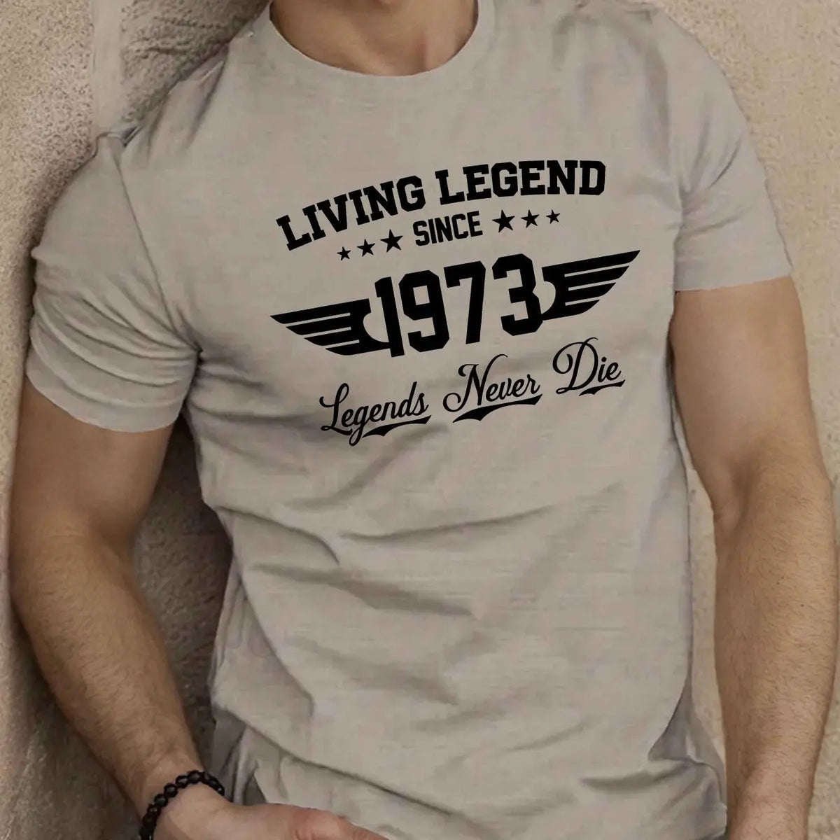 Camiseta Masculina Verão 100% Algodão Plus Size Estampada 1973 - BOLDMAN