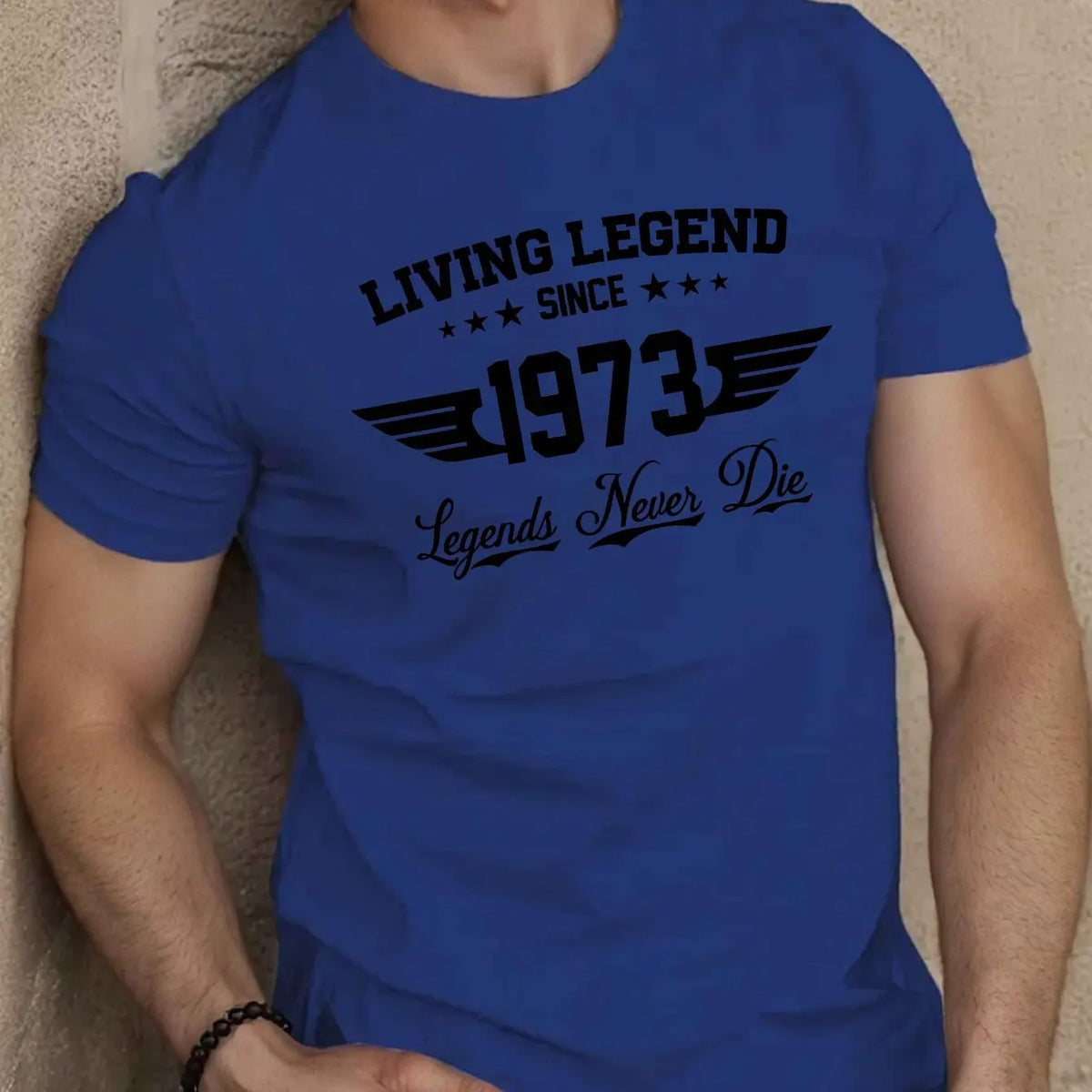 Camiseta Masculina Verão 100% Algodão Plus Size Estampada 1973 - BOLDMAN