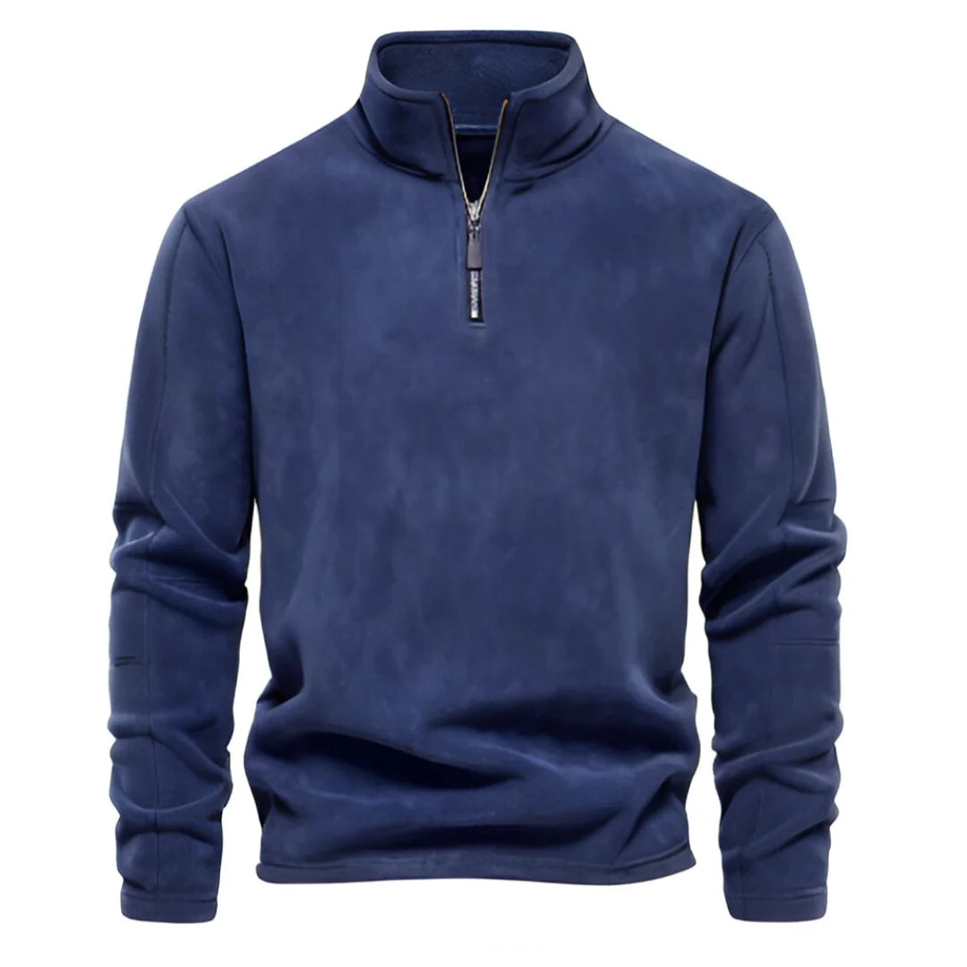 Jaqueta Masculina AIOPESON de Lã Grossa com Zíper – BOLDMAN