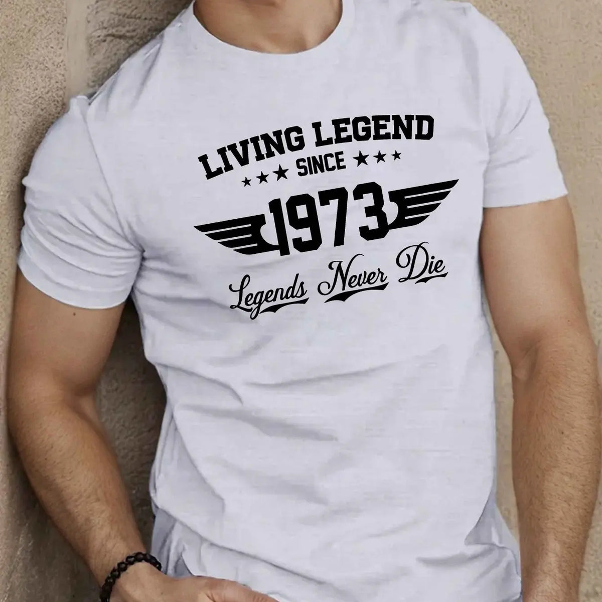 Camiseta Masculina Verão 100% Algodão Plus Size Estampada 1973 - BOLDMAN