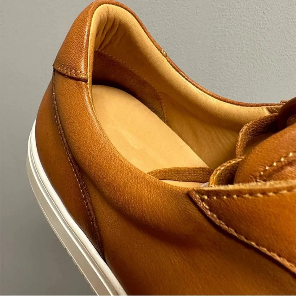 Sapatos Masculino de Couro Conforto e Luxo em um Clássico - BOLDMAN