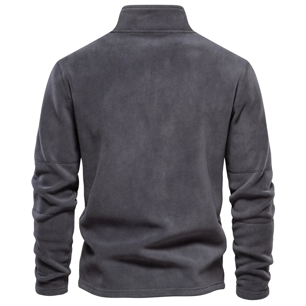 Jaqueta Masculina AIOPESON de Lã Grossa com Zíper – BOLDMAN