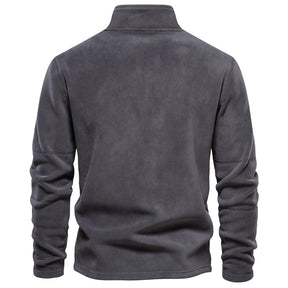 Jaqueta Masculina AIOPESON de Lã Grossa com Zíper – BOLDMAN