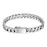 Pulseira Masculina Punk em Prata Esterlina S925 | Exclusividade BOLDMAN