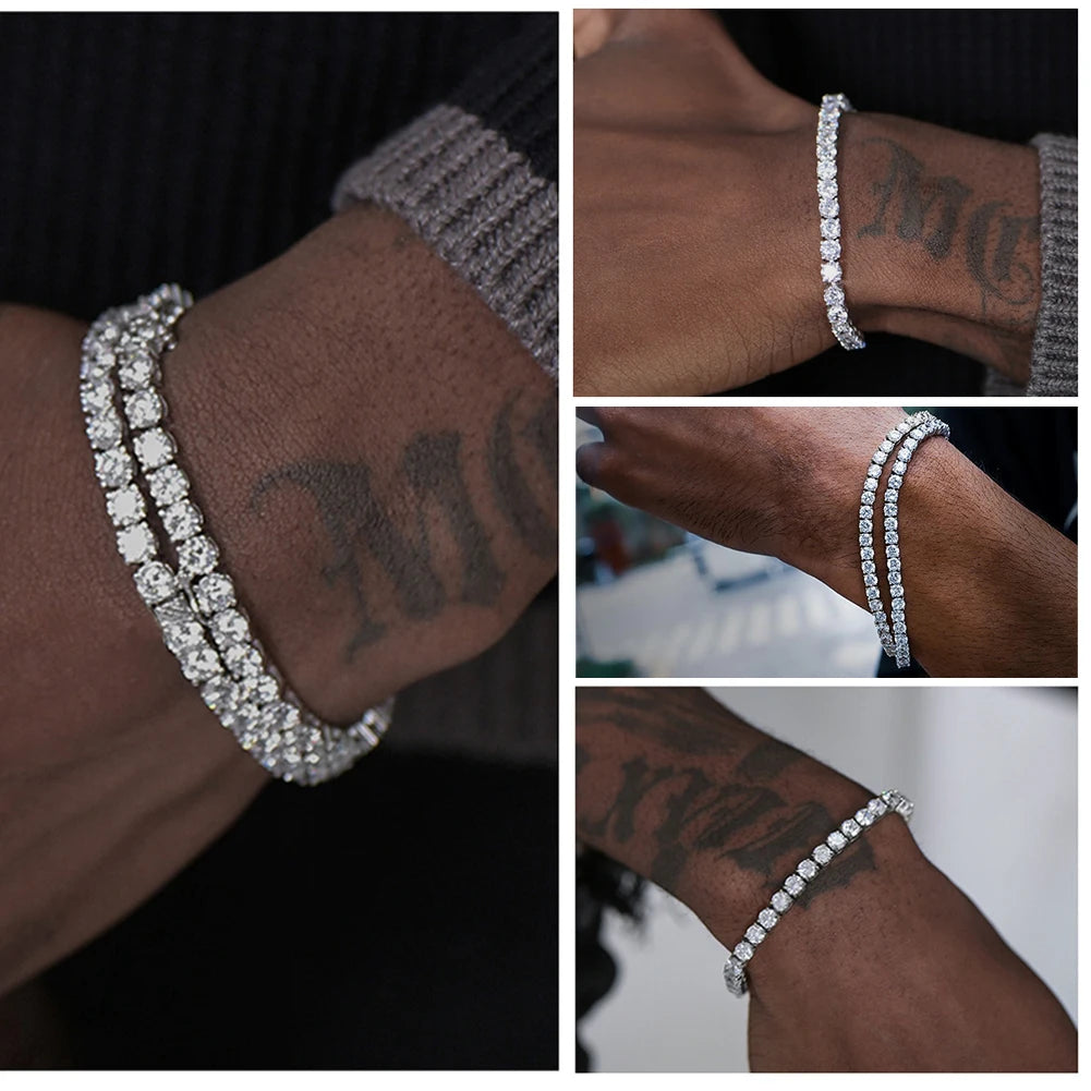 Pulseira em Prata Esterlina 925 | Acabamento Manual Premium | BOLDMAN
