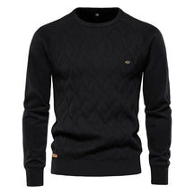 Suéter Argyle Masculino AIOPESON – Gola Redonda - BOLDMAN