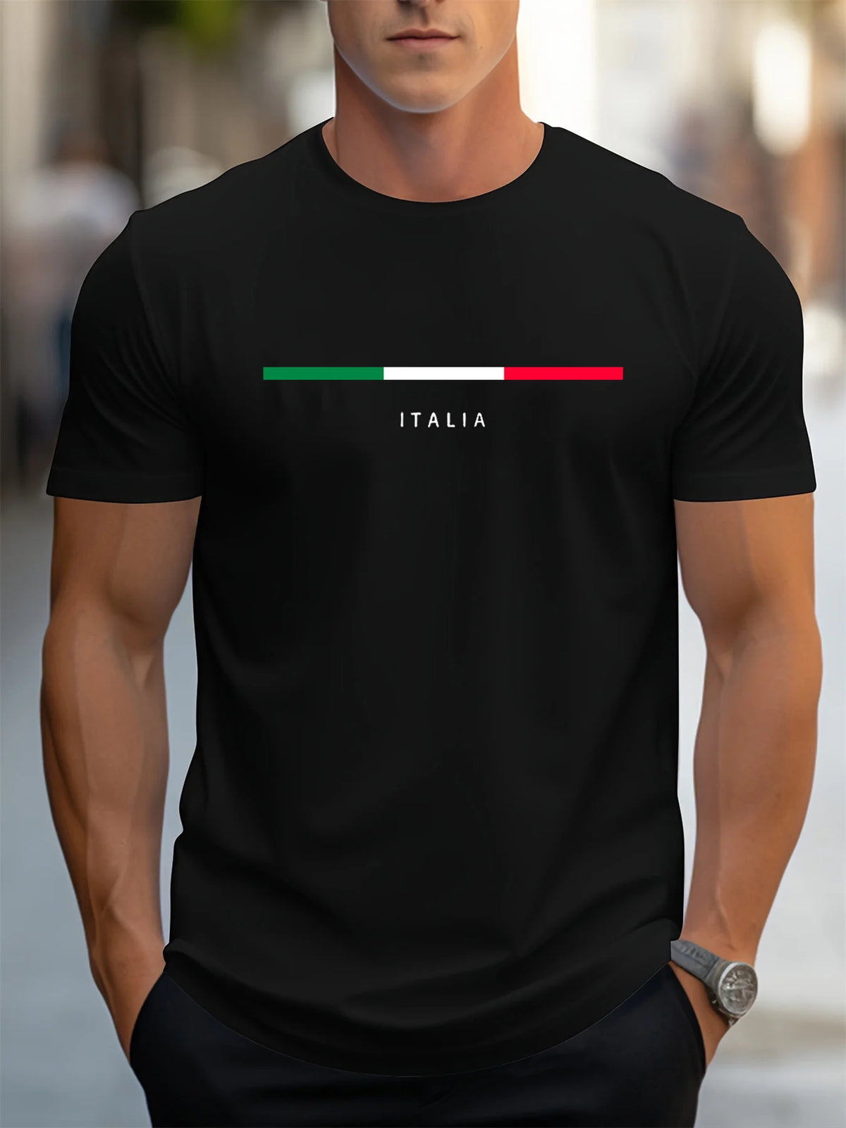 Camiseta Masculina 100% Algodão Italiana Casual Premium - BOLDMAN