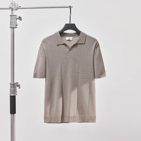 Camiseta Polo Masculina Waffle Slim Fit – Gola V - BOLDMAN