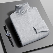 Suéter Masculino Gola Alta Slim – Malha Anti-Pilling - BOLDMAN