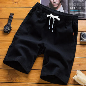 Shorts Masculino Linho Sintético  | Respirável & Solto | Bold Man™
