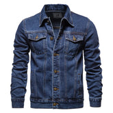 Jaqueta Jeans Masculina Slim Fit Vintage Outono 2025 - BOLDMAN