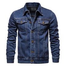 Jaqueta Jeans Masculina Slim Fit Vintage Outono 2025 - BOLDMAN