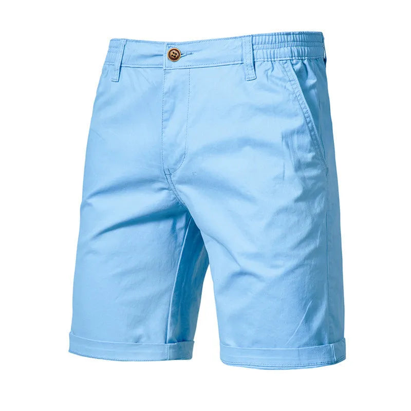 Bermuda Masculina de Sarja | Bolsa Faca Preta | Bold Man™