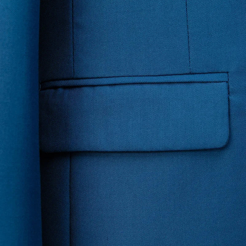 Costume Masculino Azul Claro Super Slim em Poliviscose | BOLDMAN