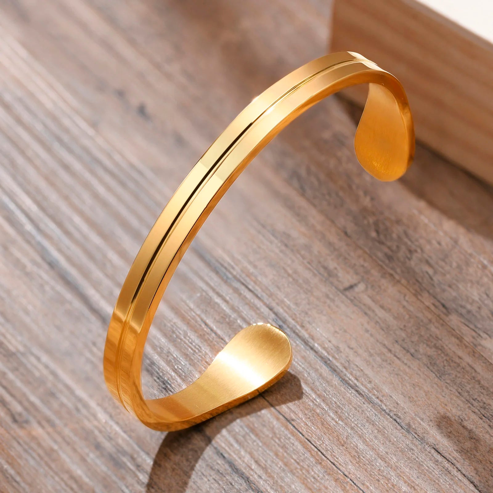 Pulseira Masculina Fina Aço Inoxidável Premium - BOLDMAN