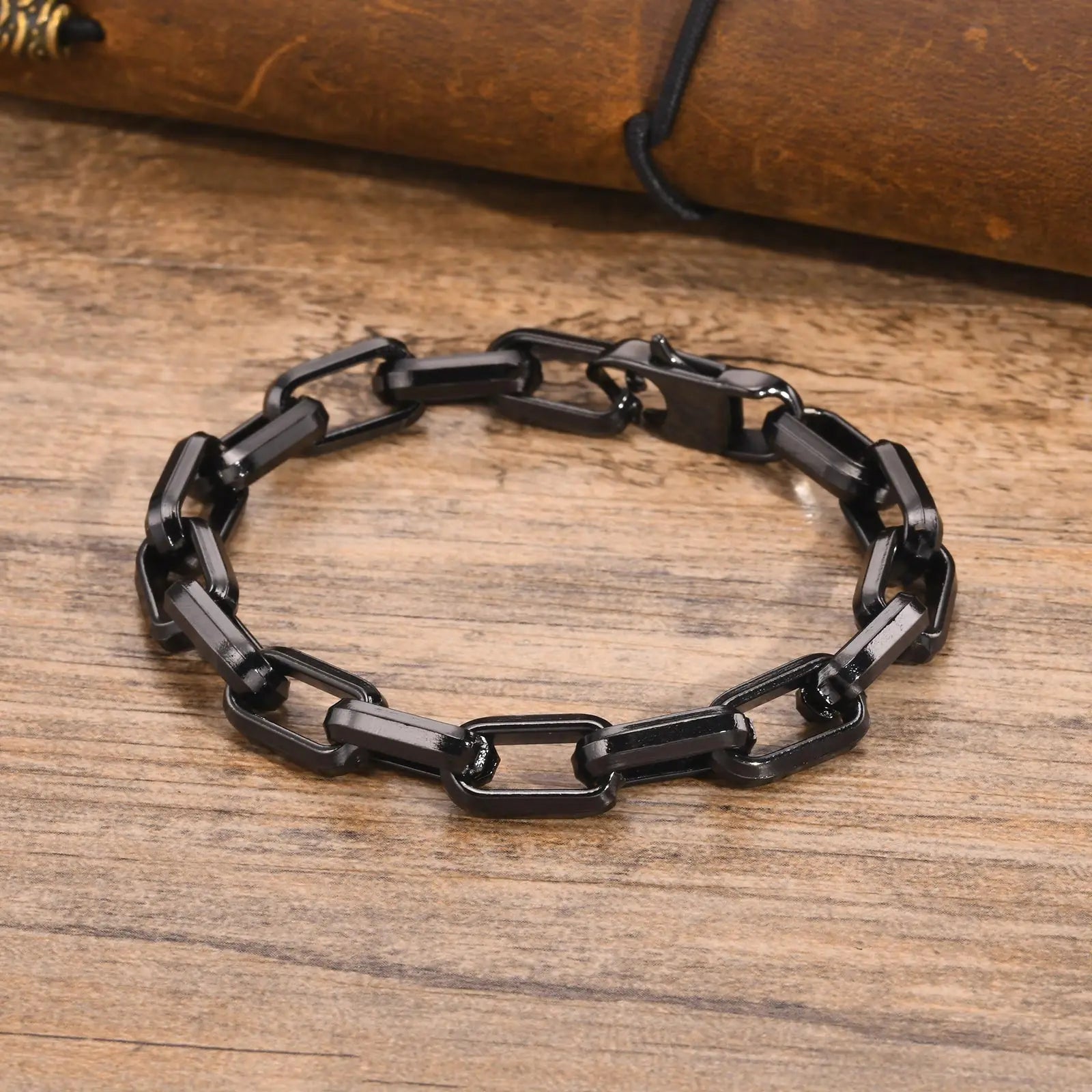 Pulseira Masculina em Aço Inoxidável Dourado - BOLDMAN