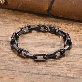 Pulseira Masculina em Aço Inoxidável Dourado - BOLDMAN