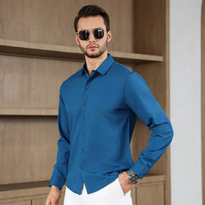Camisa Social Masculina em Algodão Egípcio Premium | BOLDMAN