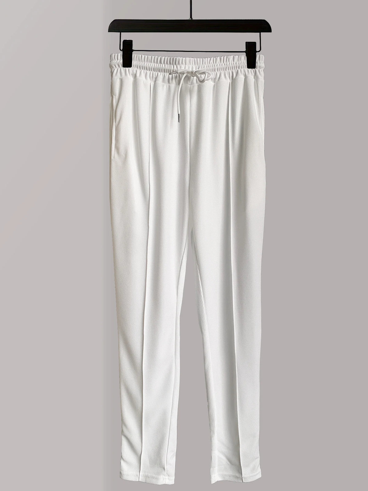 Calça Waffle Masculina Slim com Cordão Ajustável – BOLDMAN