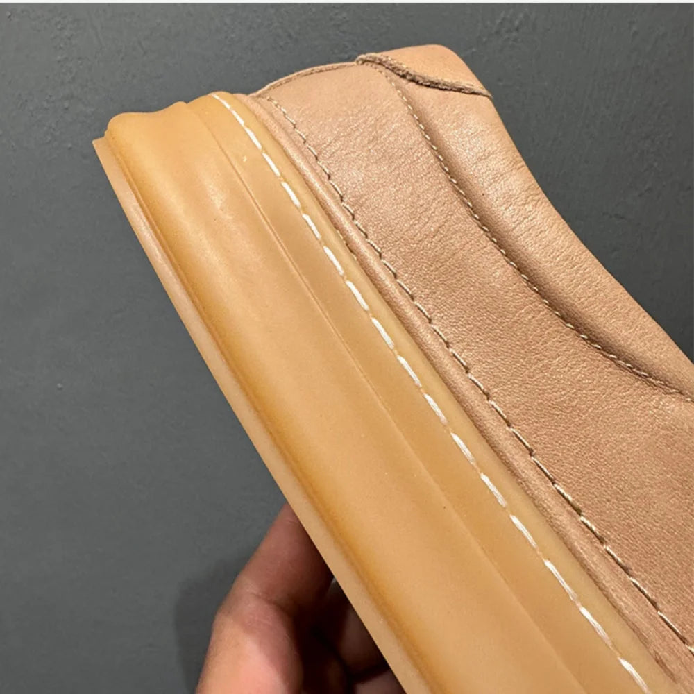Sapato Masculino de Couro Genuíno e Antiderrapante - BOLDMAN