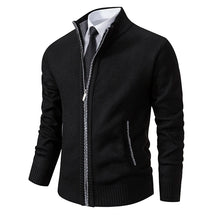 Casaco de Lã com Zíper | Cardigan Masculino de Inverno | BOLDMAN