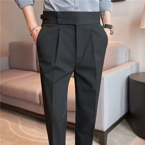 Calça Social Masculina Slim Cintura Alta BOLDMAN