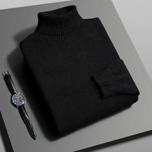 Suéter Masculino Gola Alta Slim – Malha Anti-Pilling - BOLDMAN