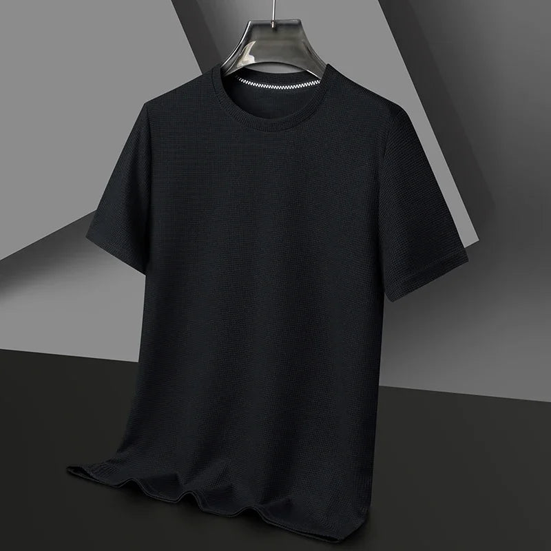 Camiseta Masculina Waffle Premium Verão Slim Fit – BOLDMAN