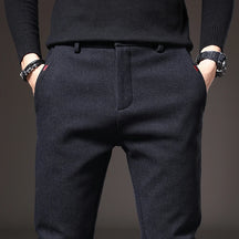 Calça Casual Masculina Slim Outono/Inverno Versátil – BOLDMAN