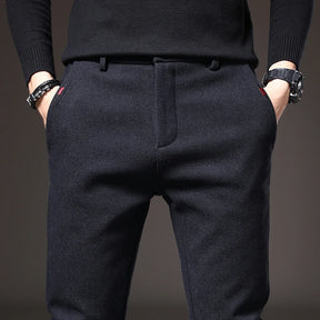 Calça Casual Masculina Slim Outono/Inverno Versátil – BOLDMAN