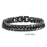 Pulseira Masculina em Aço Inoxidável Retrô - BOLDMAN