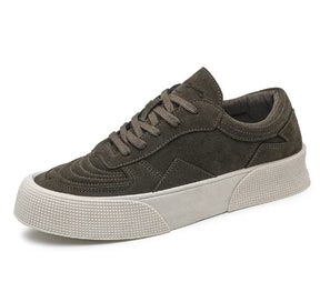 Sneaker Masculino Canvas Castanho | Sola Grossa | Bold Man™