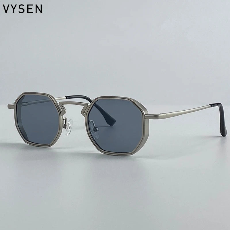 Óculos de Sol Vysen Statement em Metal Masculino| Design Polígono | BOLDMAN