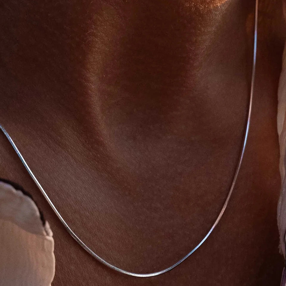 Corrente Masculina em Aço Inoxidável Octogonal - BOLDMAN