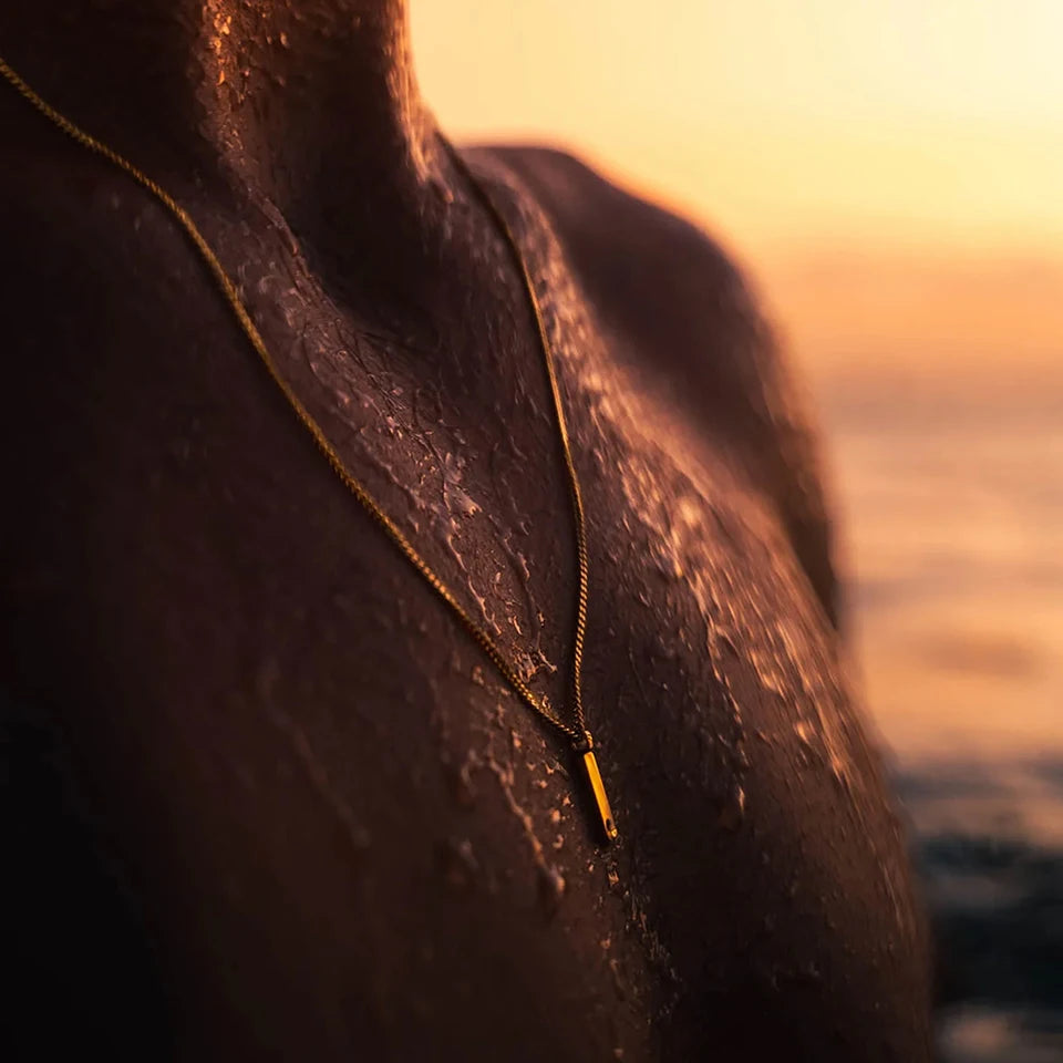Corrente Masculina de Luxo: Acessório BOLDMAN em Aço Inoxidável