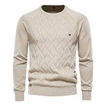 Suéter Argyle Masculino AIOPESON – Gola Redonda - BOLDMAN