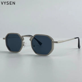 Óculos de Sol Vysen Statement em Metal Masculino| Design Polígono | BOLDMAN
