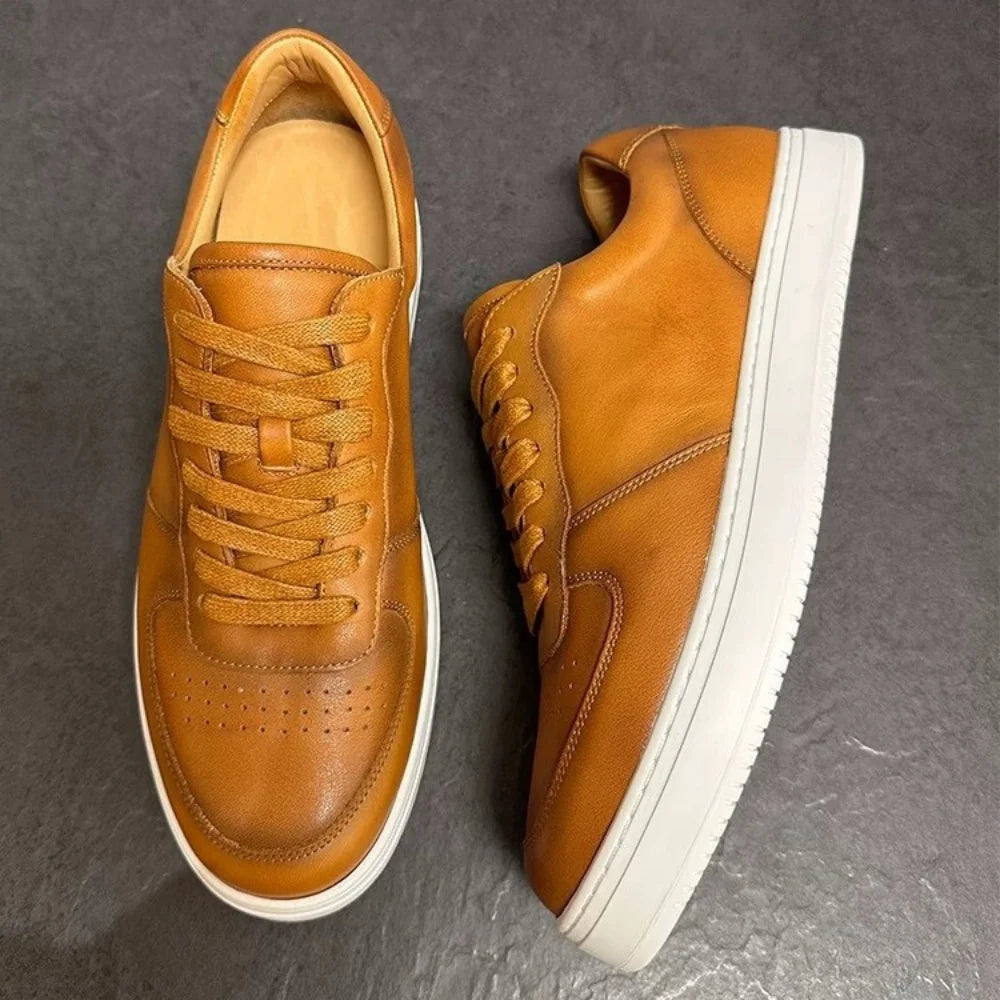 Sapatos Masculino de Couro Conforto e Luxo em um Clássico - BOLDMAN