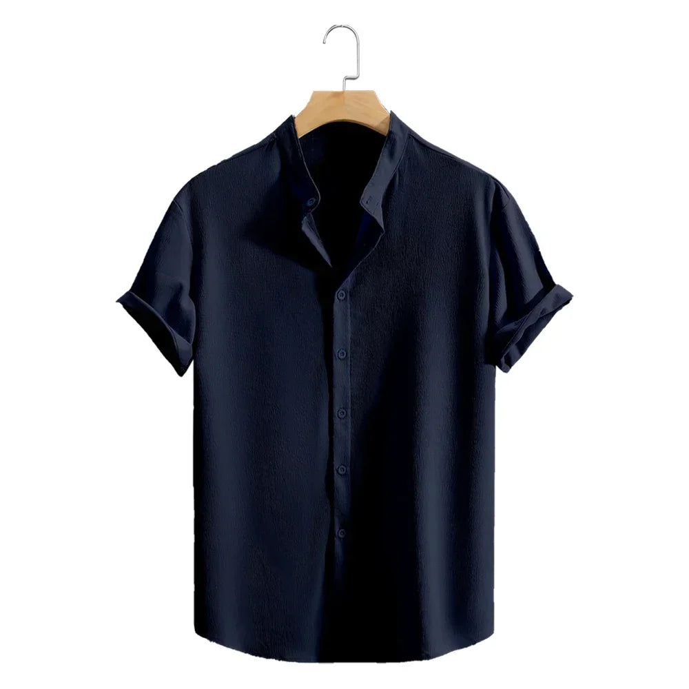 Camisa Masculina Manga Curta Vintage Resort – BOLDMAN